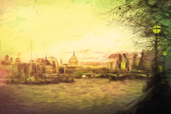 A painted London