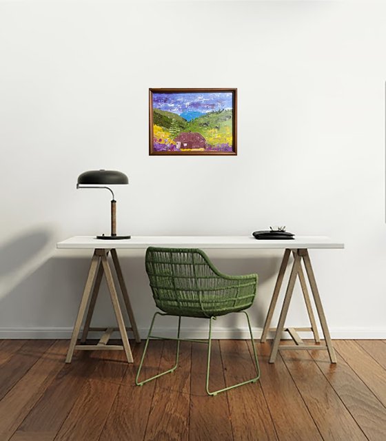 Carpathians Painting