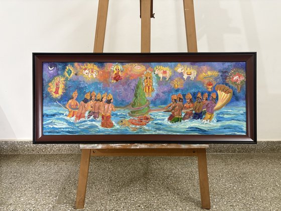 Samudra Manthan Mythological