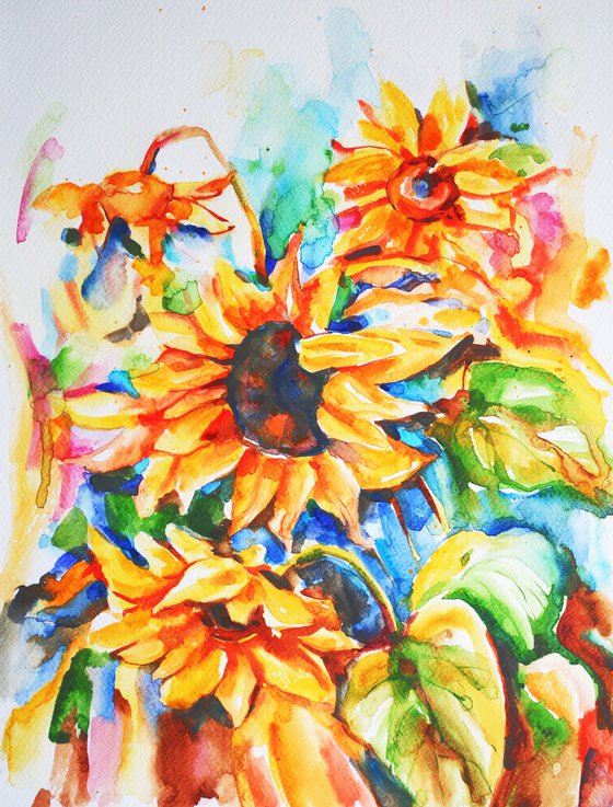 Sunflowers nostalgia