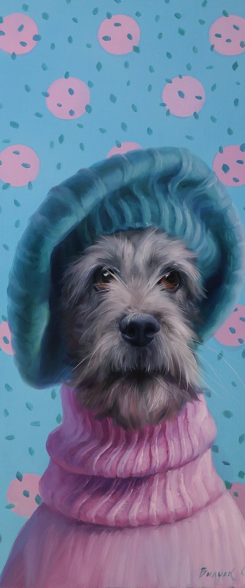 "Portrait with a mood" by Lena Vylusk