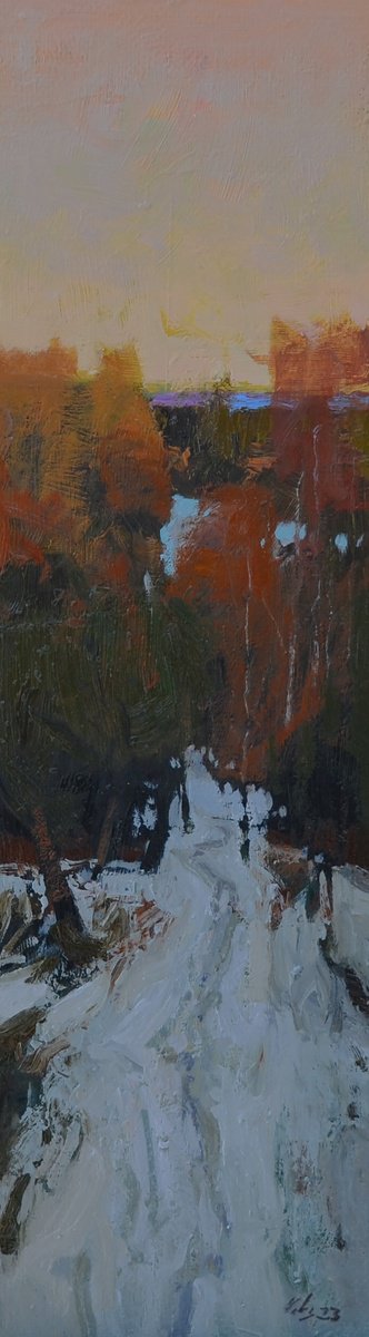 Thaw By Vytautas Laisonas, 5 X 18, Artwork For Sale On Artfinder