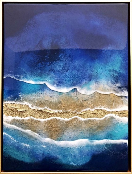 "Between Waves" Seascape