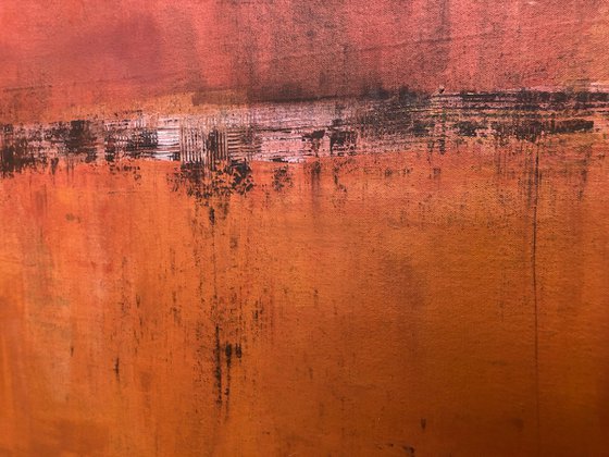 Red Earthed (84x42in)