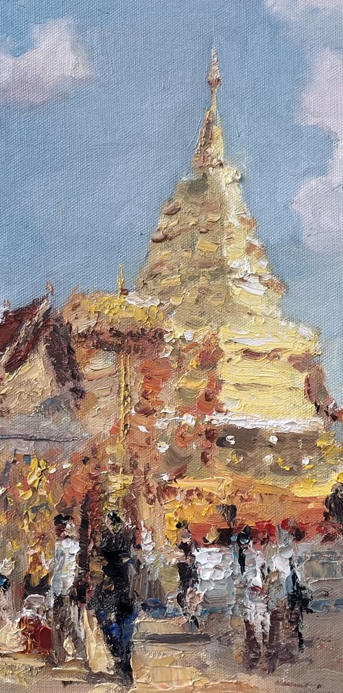 Wat Phra That Doi Suthep by Sarawut Donrasri