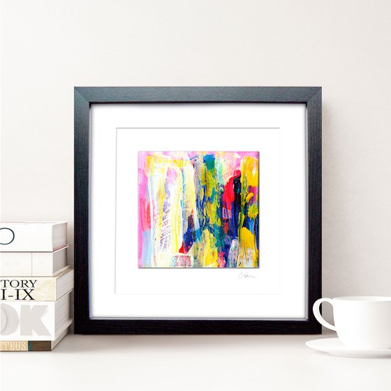 Original Abstract Painting - Ready to hang abstract on paper #2