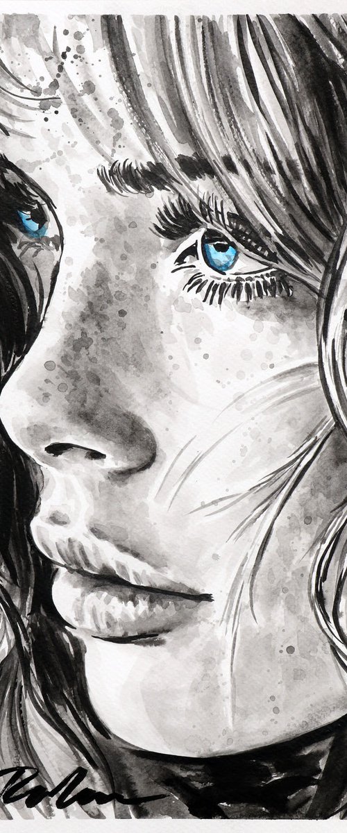 The Mystery of the Blue Gaze by Tashe
