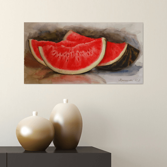 Juicy watermelon