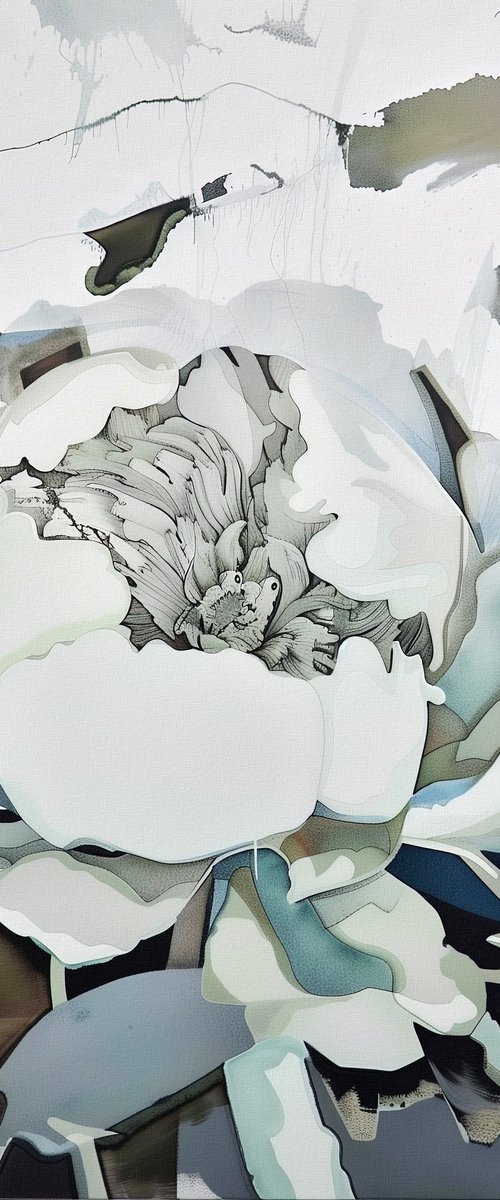 Peonies fter rain #3 by V+V Kniazievi