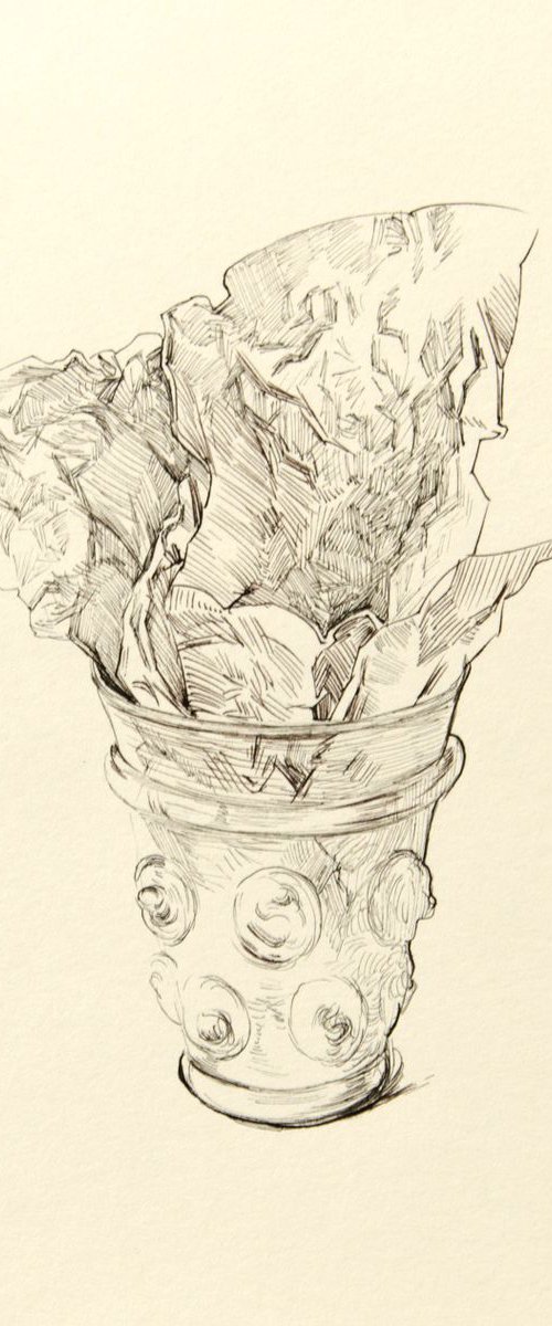 Paper in the glass by Daria Galinski