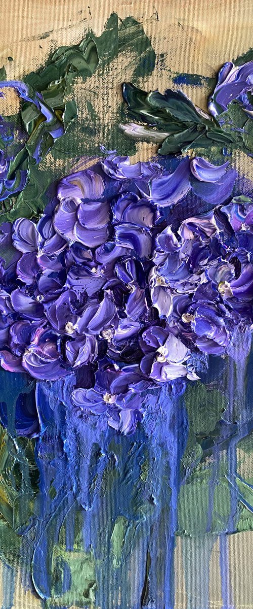 Hydrangea Study II by Mily Art