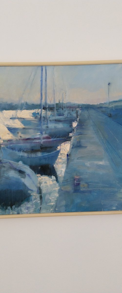 Boats in port 3 by Sebastian Beianu