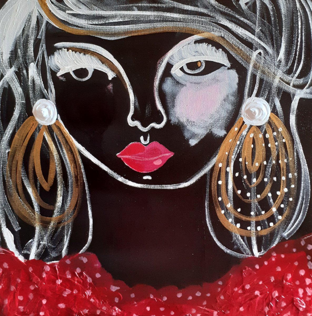 Portrait Odile by Celine Marcoz