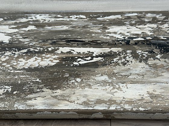 Monochrome Seascape in Grey