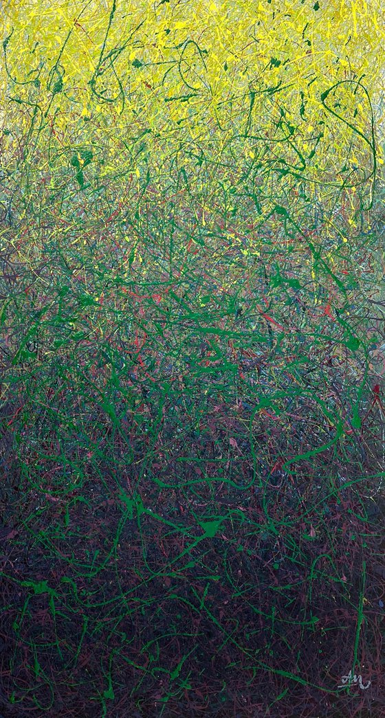 In search of silence- 2 (green)