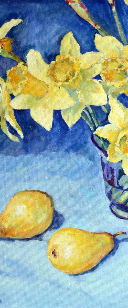 Daffodils. by Irina Ushakova