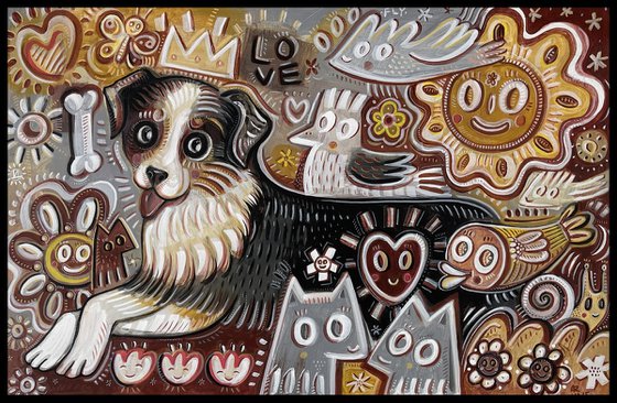 DOG PORTRAIT, COMMISSION