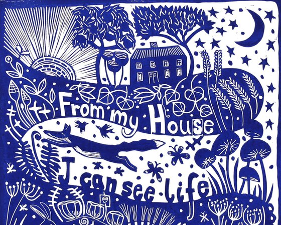 I can see life and it is beautiful