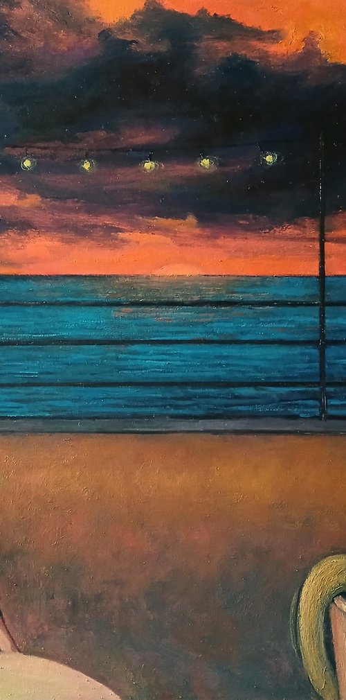 Thoughts by the sea by Massimiliano Ligabue