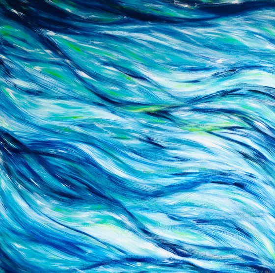 Flux - abstract seascape