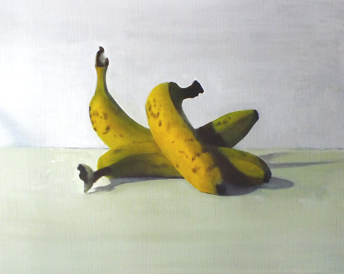 Three Bananas by Michael B. Sky