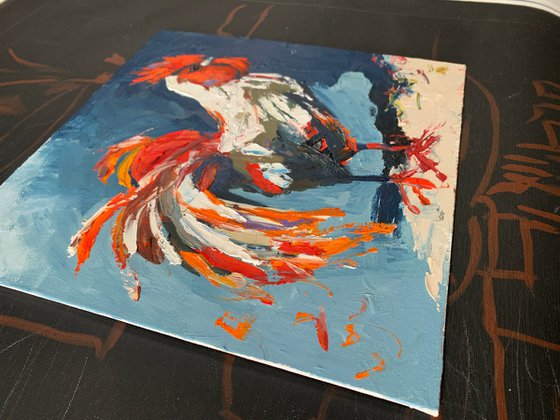 Colorful Rooster.
