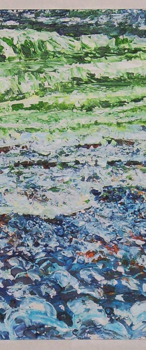 Sea and Stones - Isle of Man by Max Aitken