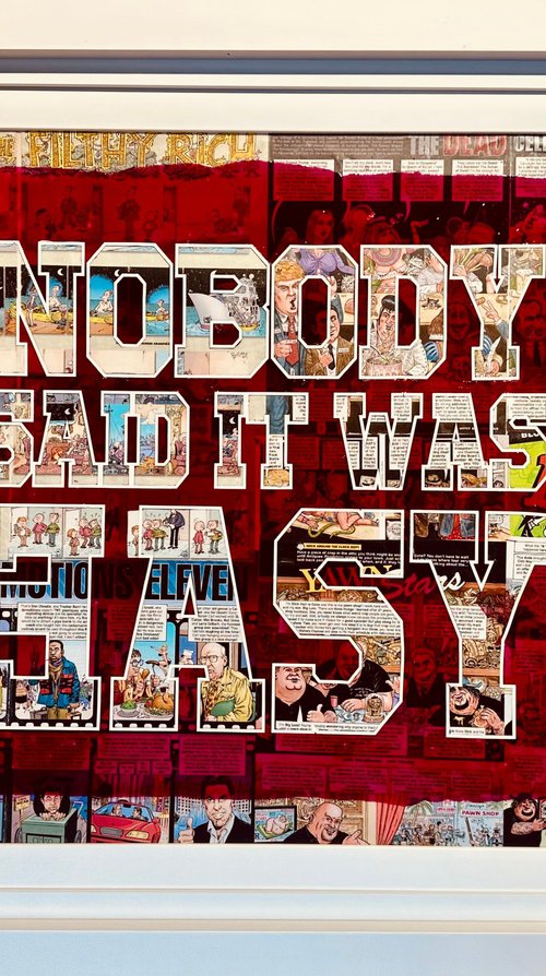 NOBODY SAID IT WAS EASY by Xavi Castel