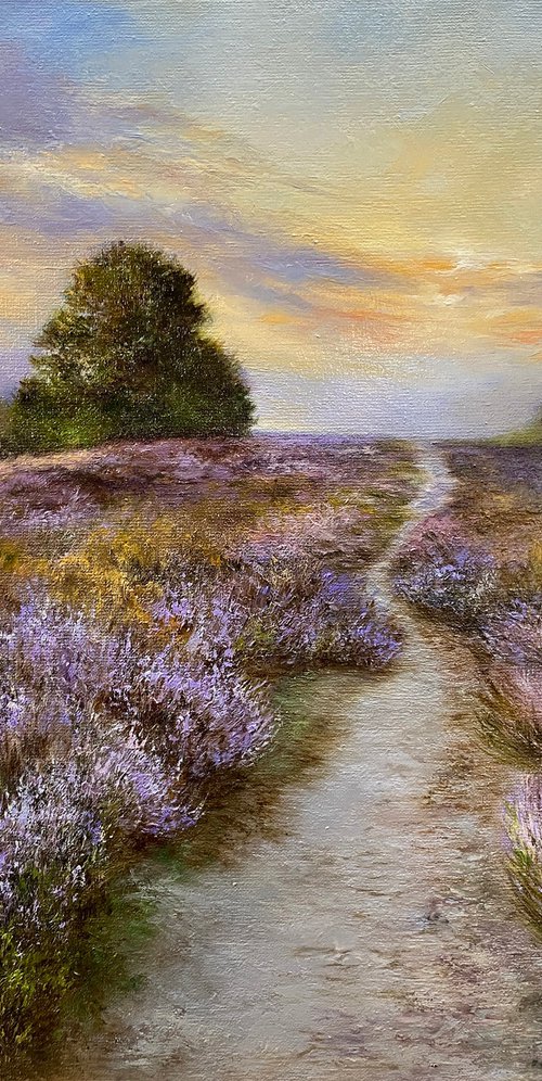 purple way by Farzaneh Maddahi