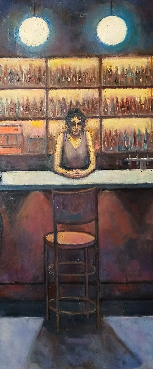 Slowly goes the night by Massimiliano Ligabue