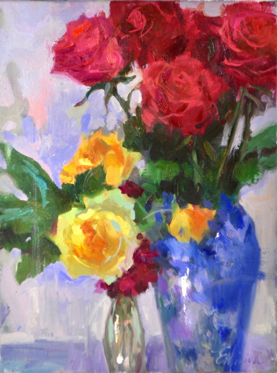 Art Flowers by Emiliya Lane