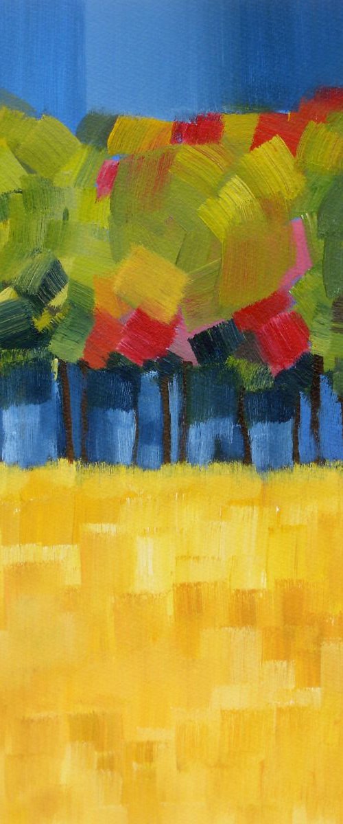 Summer Trees by Jan Rippingham