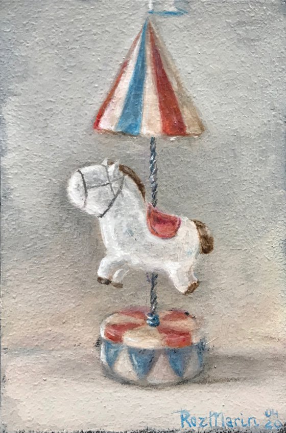 Circus Pony miniatures collection Old Toy