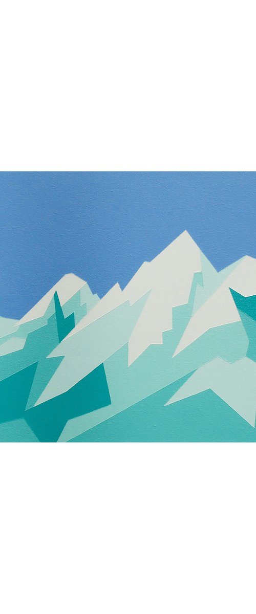 Tetons by Zoe  Hattersley