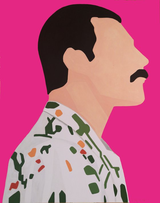 Freddie Portrait with a Shirt