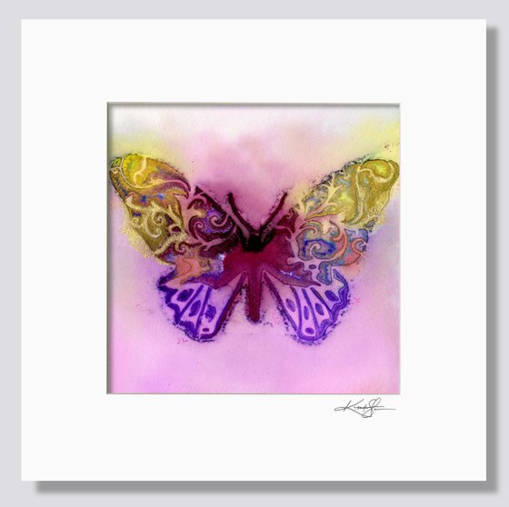 Alluring Butterfly 18 - Painting  by Kathy Morton Stanion