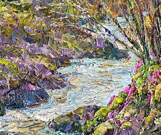 A rushing flow