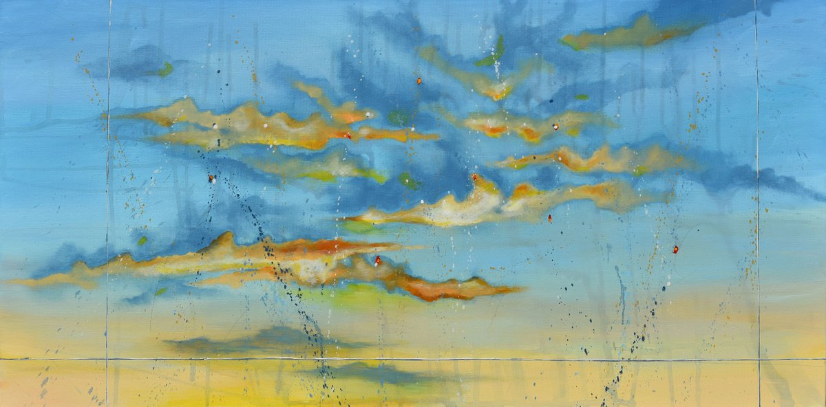 All Of Your Dreams By Cynthia Ligeros, 48 X 24, Artwork For Sale On Artfinder