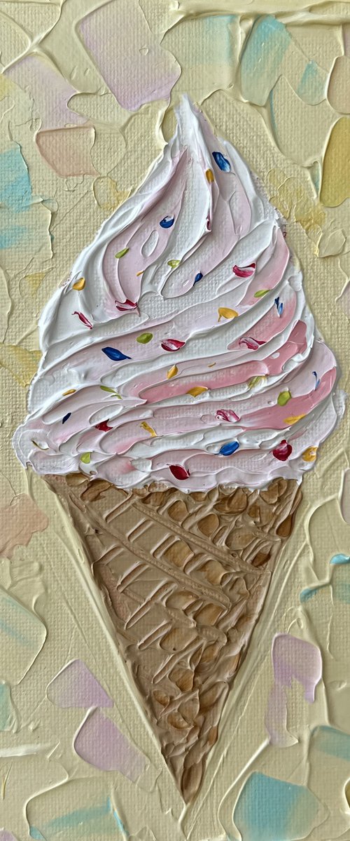 Ice cream cone 3 by Guzaliya Xavier