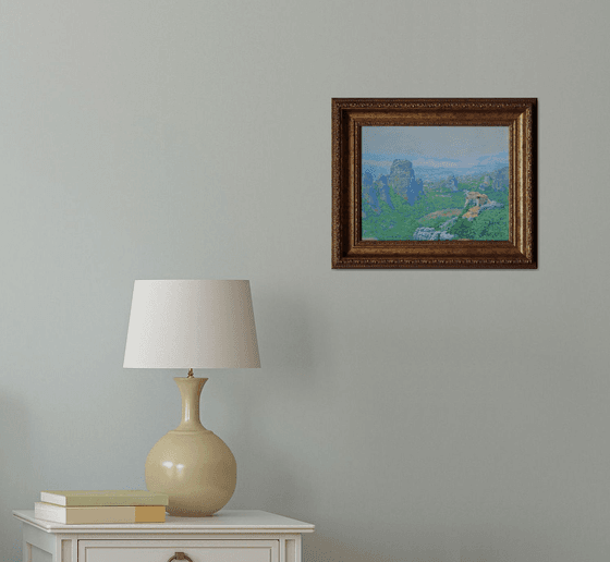 Meteors. Rusanu Monastery