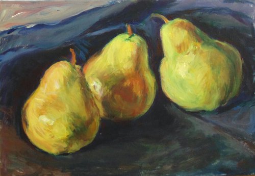 Three pears by Alexander Shvyrkov
