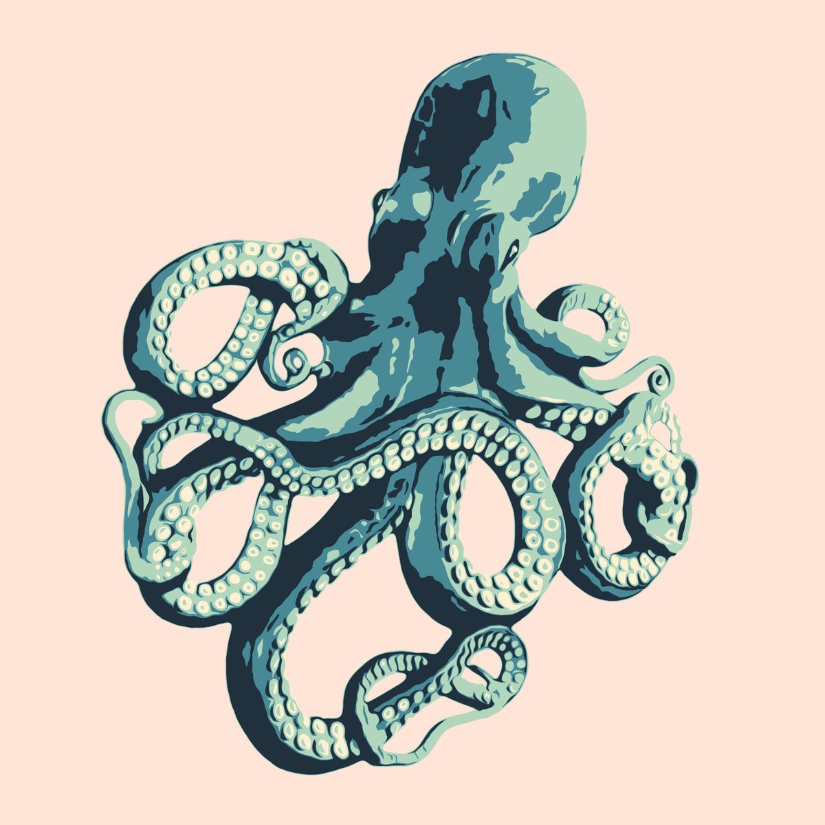 Octopus by Kosta Morr