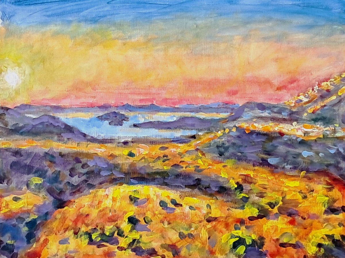  Over The Hills And Far Away By Dimitris Voyiazoglou, 20 X 16, Artwork For Sale On Artfinder