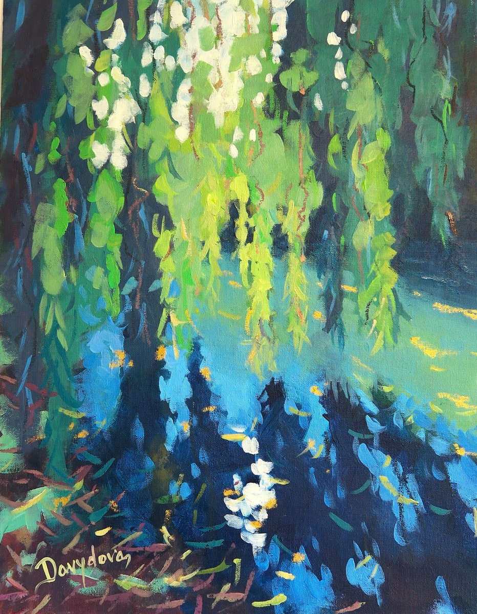Willow tree study by Diana Davydova
