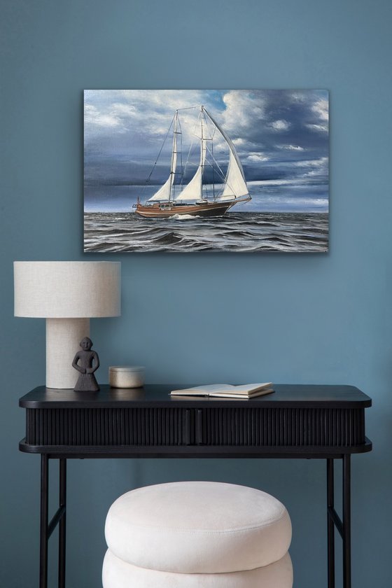 Sailing in winds of freedom
