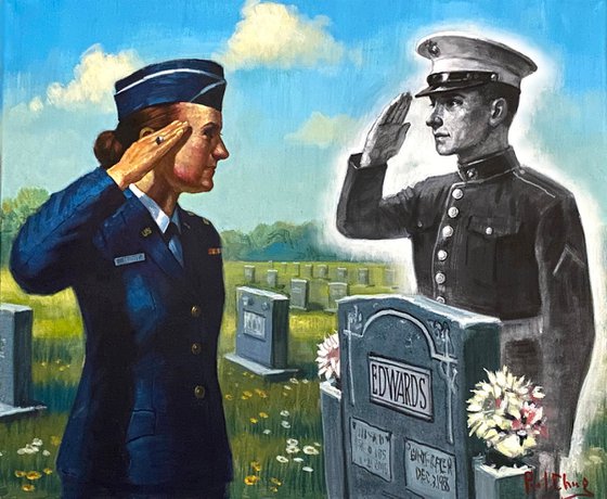 Salute Across Time(Commission)