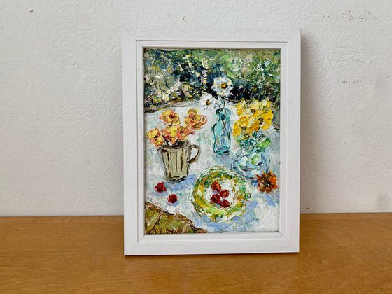 Still life with flowers