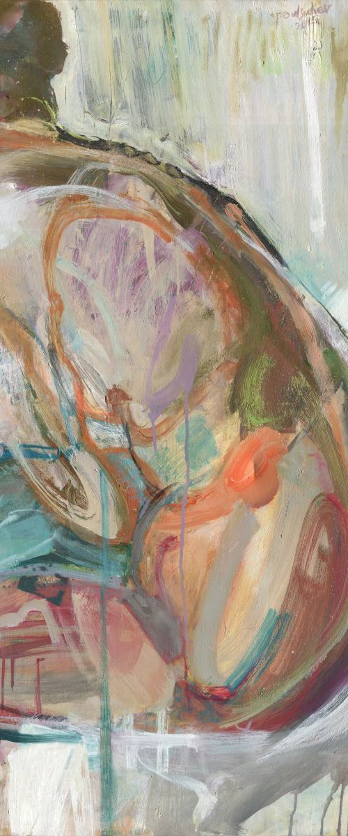 Seated Nude by Grigorii Pavlychev