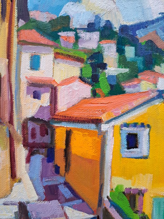 Yellow house (Menton)