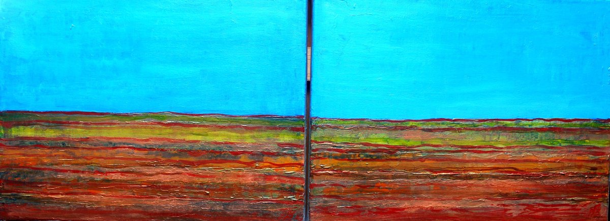  Strata Diptych By Paul J Best, 31 X 12, Artwork For Sale On Artfinder